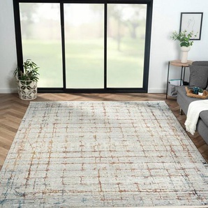 Myflair Möbel & Accessoires Teppich Esme 3, rechteckig, Höhe: 8 mm, Kurzflor, Vintage Look, besonders weich durch Microfaser