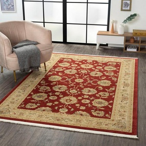 Myflair Möbel & Accessoires Teppich Maryam 3, rechteckig, Höhe: 7,5 mm, Kurzflor, Orient Optik, edler Glanz, besonders weich durch Microfaser