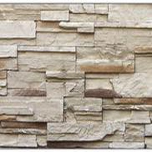 MYSPOTTI Küchenrückwand fixy Rustical Bricks Spritzschutzwände Gr. B/H: 450 cm x 60 cm, beige (natur) Küchendekoration