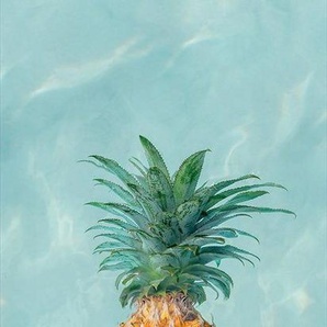 MySpotti Spritzschutz fresh Happy Pineapple, 90 x 210 cm