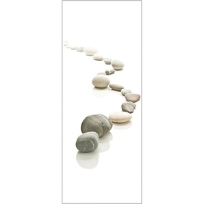MYSPOTTI Spritzschutz fresh Stone Path Spritzschutzwände 100 x 255 cm Gr. B/H: 100 cmx255 cm, beige (natur) Küchendekoration Spritzschutzwände