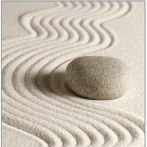 MYSPOTTI Spritzschutz fresh Zen Spritzschutzwände 100 x 255 cm Gr. B/H: 100 cmx255 cm, beige (natur) Küchendekoration Spritzschutzwände
