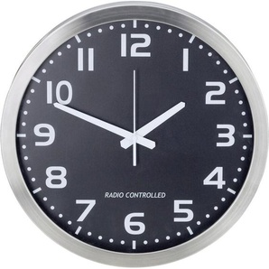 N.a. - M601508 Funk Wanduhr 40 cm Aluminium