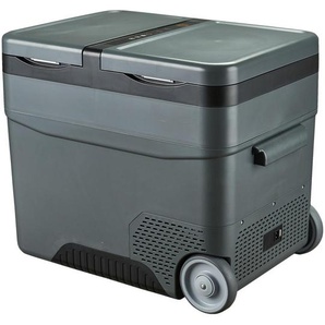 Nabo Kühlbox , Grau, Schwarz , 30 / 15 L , 63.2x50.8x42 cm , Schnappverschluss, Tragegriffe, Rollen , Freizeit, Unterwegs, Kühlboxen