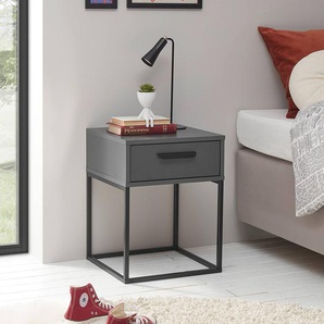 Nachtkommode Aggie 40 x 52cm Grau/Graphit