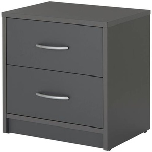Nachtkommode  Ashford ¦ grau ¦ Maße (cm): B: 38,5 H: 39 T: 28,2