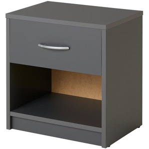 Nachtkommode  Ashford ¦ grau ¦ Maße (cm): B: 39 H: 41 T: 28.0