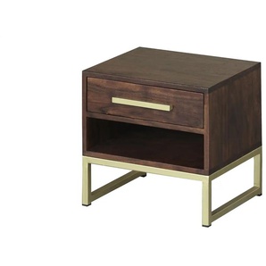 Nachtkommode aus Massivholz Calatria ¦ holzfarben ¦ Maße (cm): B: 40 H: 40 T: 35.0