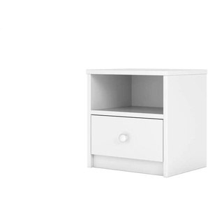 Nachtkommode  Babydream ¦ weiß ¦ Maße (cm): B: 39,5 H: 40,5