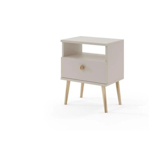 Nachtkommode  Ikon ¦ beige ¦ Maße (cm): B: 44 H: 55,5