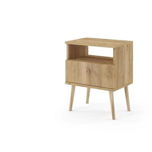 Nachtkommode  Ikon ¦ braun ¦ Maße (cm): B: 44 H: 55,5