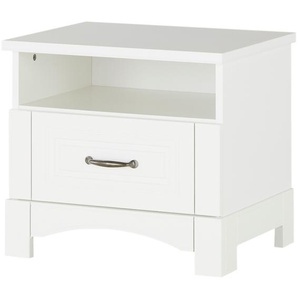 Nachtkommode  Eloise ¦ weiß ¦ Maße (cm): B: 46 H: 52 T: 40.0