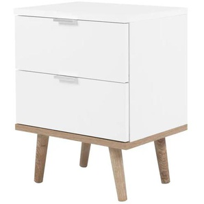 Nachtkommode  Gallese ¦ weiß ¦ Maße (cm): B: 40 H: 51,9 T: 30.0