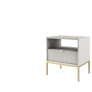 Nachtkommode  Nova ¦ grau ¦ Maße (cm): B: 54 H: 56