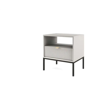 Nachtkommode  Nova ¦ grau ¦ Maße (cm): B: 54 H: 56
