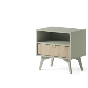 Nachtkommode  Firr ¦ grün ¦ Maße (cm): B: 53,9 H: 53,8