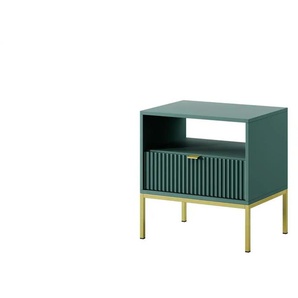 Nachtkommode  Nova ¦ grün ¦ Maße (cm): B: 54 H: 56