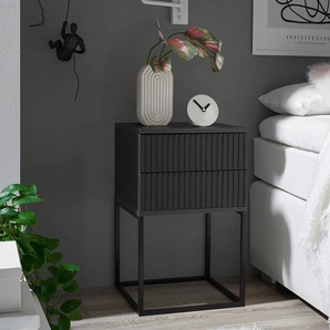 Nachtkommode Motts 40 x 65cm Grau/Graphit