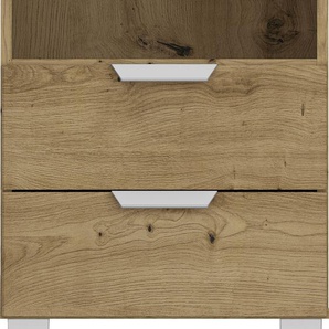 Nachtkommode RAUCH Orias Sideboards Gr. B/H/T: 47 cm x 62 cm x 42 cm, 2, braun (eiche artisan) Nachtkonsolen und Nachtkommoden inkl. Filzboxen-Set