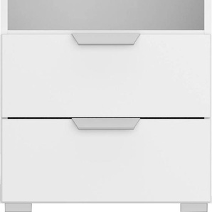 Nachtkommode RAUCH Orias Sideboards Gr. B/H/T: 47 cm x 62 cm x 42 cm, 2, weiß Nachtkonsolen und Nachtkommoden