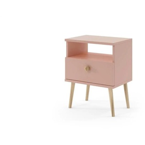Nachtkommode Ikon ¦ rosa/pink ¦ Maße (cm): B: 44 H: 55,5