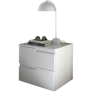Nachtkommode  Spalding ¦ weiß ¦ Maße (cm): B: 46 H: 42,3 T: 40.2