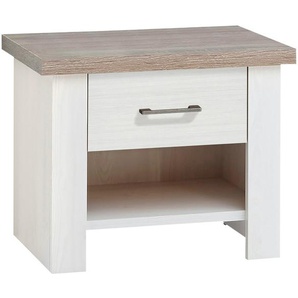Nachtkommode  Toran ¦ weiß ¦ Maße (cm): B: 51 H: 46 T: 43.0