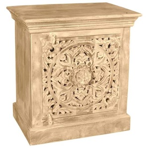 Nachtkommode Varanasi Massivholz Mango Modern Indien Indisch