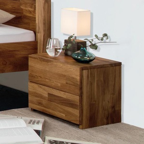 Nachtkommode ZoeWOOD II 40 x 37 x 33cm Braun/Eiche