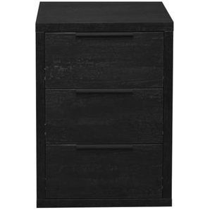 Nachtkonsole Clyde in ´black wood