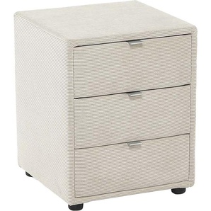 Nachtkonsole JOCKENHÖFER GRUPPE Lore Sideboards Gr. H/T: 53 cm x 45 cm, 3, beige (beige 427, 07) Nachtkonsolen und Nachtkommoden