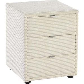 Nachtkonsole JOCKENHÖFER GRUPPE Lore Sideboards Gr. H/T: 53 cm x 45 cm, 3, beige (beige 426, 07) Nachtkonsolen und Nachtkommoden