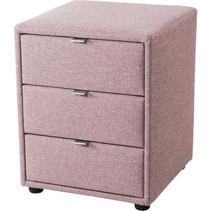 Nachtkonsole JOCKENHÖFER GRUPPE Lore, rosa (rosé 313, 05), H:53cm T:45cm, Sideboards