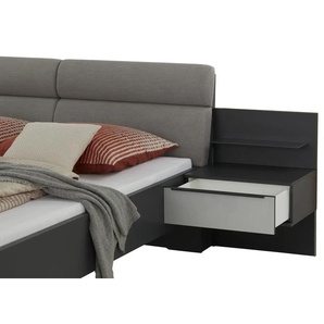 Nachtkonsolenkombination - grau - Materialmix - 60 cm - 56,1 cm - cm 46,0 | Möbel Kraft