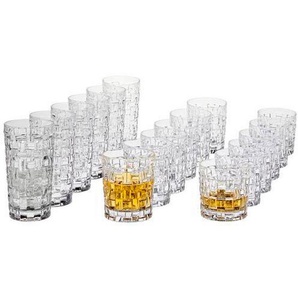 Nachtmann Gläserset Bossa Nova, Glas, 18-teilig, Made in Germany, Essen & Trinken, Gläser, Gläser-Sets