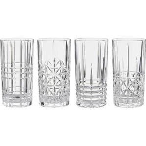 Nachtmann Gläserset Highland, Klar, Glas, 4-teilig, 445 ml, Made in Germany, Essen & Trinken, Gläser, Gläser-Sets