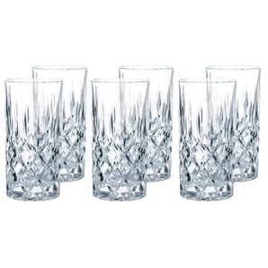 Nachtmann Gläserset Noblesse, Klar, Glas, 6-teilig, 375 ml, 14.8 cm, Made in Germany, Essen & Trinken, Gläser, Gläser-Sets