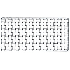 Nachtmann Platte, Klar, Glas, rechteckig, Made in Germany, Tischkultur & Servieren, Servierplatten