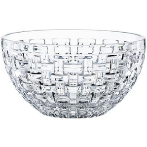 Nachtmann Schale Bossa Nova, Klar, Glas, 2-teilig, rund, 15x8x15 cm, Made in Germany, Essen & Trinken, Geschirr, Schalen & Schüsseln, Schalen