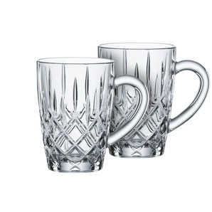 Nachtmann Teetasse 2er Set Noblesse - transparent/klar - Glas - 22,8 cm - 12,6 cm - cm 8,8 | Möbel Kraft