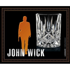 Nachtmann Whiskyglas John Wick, Klar, Glas, 2-teilig, 295 ml, 8.2x8.2x10.2 cm, ISO 9001, Essen & Trinken, Gläser, Schnapsgläser