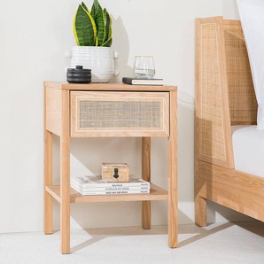 Nachttisch 45 x 60 x 35cm Beige