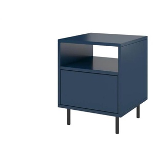 Nachttisch  Mirka ¦ blau ¦ Maße (cm): B: 40 H: 47