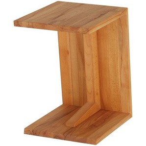 Nachttisch  C-Table - holzfarben - Materialmix - 35 cm - 65 cm - 55 cm | Möbel Kraft