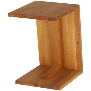Nachttisch  C-Table - holzfarben - Materialmix - 35 cm - 65 cm - 56 cm | Möbel Kraft