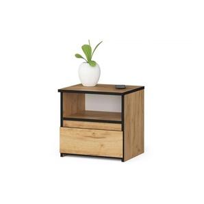 Nachttisch  Carla ¦ holzfarben ¦ Maße (cm): B: 40 H: 40