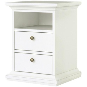 Nachttisch  Chester ¦ weiß ¦ Maße (cm): B: 44 H: 59 T: 40.0
