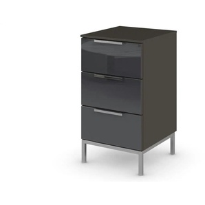 Nachttisch Flipp | schwarz | 40 cm | 72 cm |
