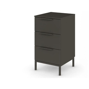 Nachttisch Flipp | schwarz | 40 cm | 72 cm |