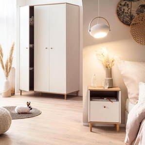 Nachttisch »Hilda« - braun - Holz -